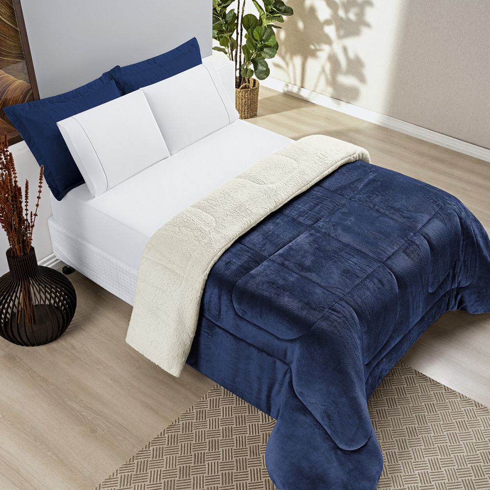 Coberdrom Sherpa Aspen 490g/m² Dupla Face
